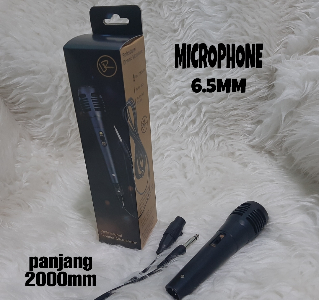 MICROPHONE KABEL LR 6.5MM